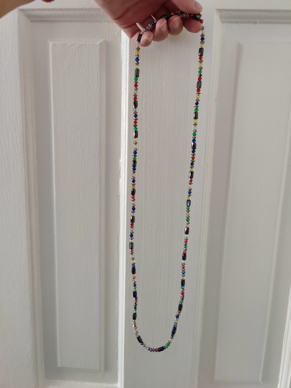 Multicolor Beaded Magnetic Necklace
